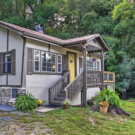 Shaw Creek Cottage With Fire Pit And Forest Views Hendersonville Exterior foto